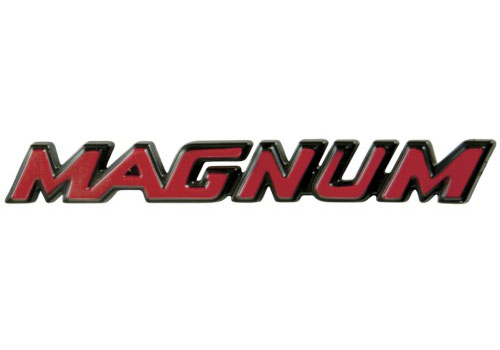 Mopar OEM 1972 Style "Magnum" Emblem (Tape-Type)